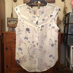 Candies sleeveless dress shirt